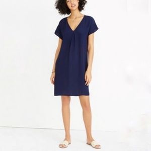 Madewell Moment Dress Navy Large